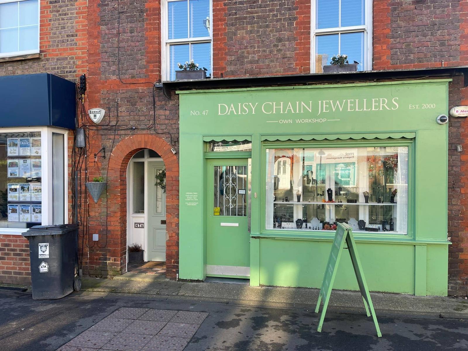 Daisychain Jewellers shop front